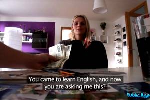 English Tutor Mia Angel Sleeps With Her Student For Extra Cash