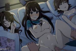 GIF – Manga – 3 asia Teens sleep + Men *visit roentgen01*