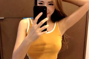 Yummy Korean Teen Red Head Sexy Lingerie Selfie Animation