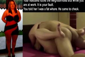 Fat whore for cheating neighbors exposed caption. Slutrocknroll